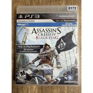 Assassin's Creed IV: Black Flag Sony PlayStation 3 PS3